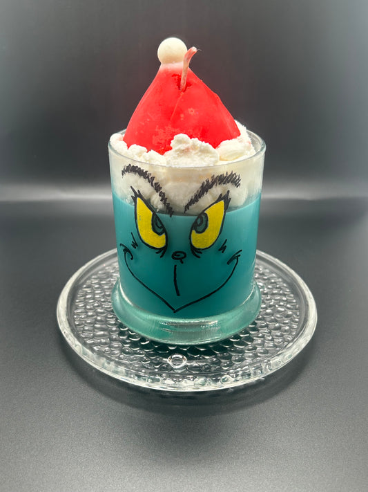 Grinch Candle