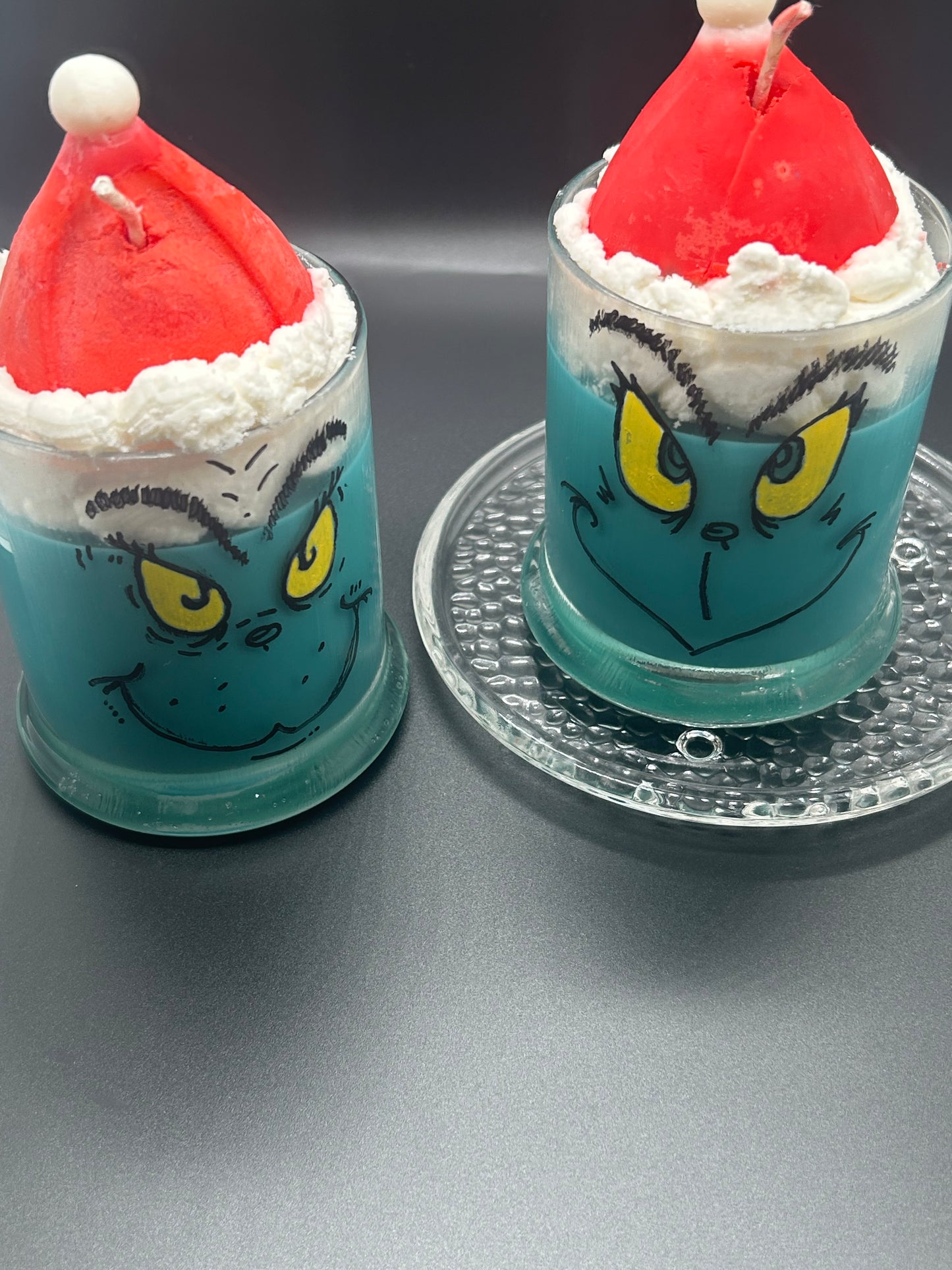 Grinch Candle