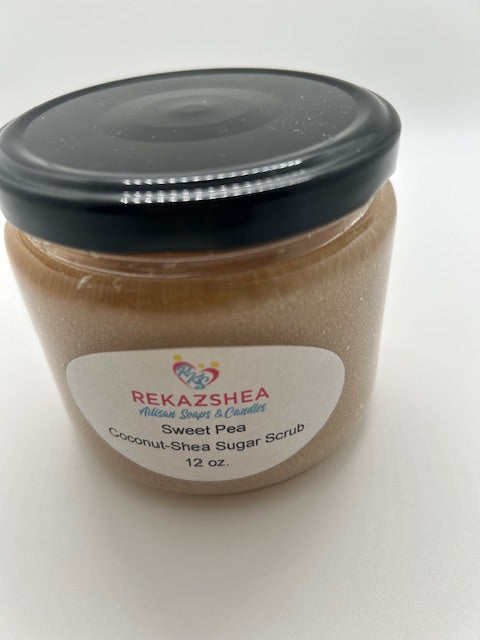 Coconut-Shea Butter Castile Sugar Scrub
