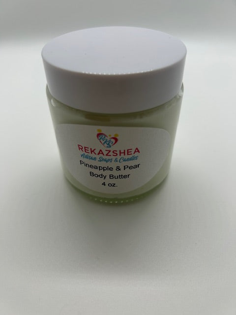 Pineapple & Pear & Coconut-Shea Whipped Body Butter