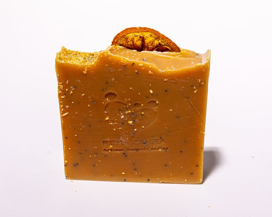 Sweet Orange, & Goat Milk Poppy Seed Body Bar